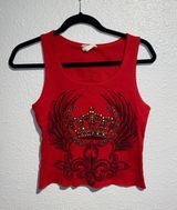 Vocal graphic tank top gothic Photo 0