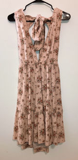 House Of Harlow Linen mini dress bohemian summer Photo 0