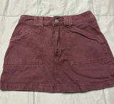 SheIn Skirt Mini Brown Photo 0