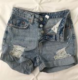 H&M Button-up denim shorts  Photo 0
