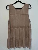 Torrid Super Soft Knit Sleeveless Tank With Ruffles 1009 Photo 0