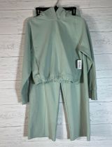 Old Navy dynamic Fleece pullover/pants mint green size XL juniors Photo 0
