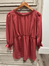 Isabel Maternity Medium Pink Blouse Photo 0