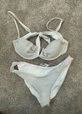 Dippin’ Daisy’s Bikini Set White  Photo 0