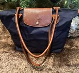 Small Brown Le Pliage Tote Photo 0