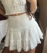 AQUA White Skirt Photo 0