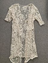 Do everything in love Lace Kimono Duster Photo 0