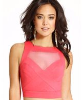Guess Mesh  Crop Top Photo 0