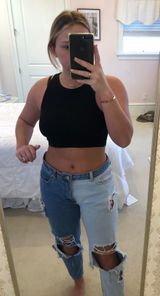 Forever 21 Two Toned Jeans Photo 0