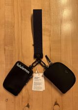 Dual Wrist Pouch Black New With Tags Photo 0