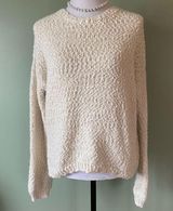 Kaisely Kaisley cream knit sweater size medium EUC Photo 0
