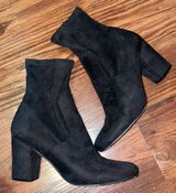 Steve Madden Suede Block Heel Booties Photo 0