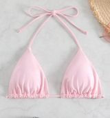 SheIn light pink  bikini top size small Photo 0