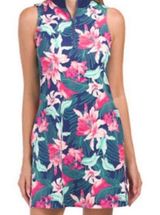 Tommy Bahama NWT  Racquet & Paddle Floral Sleeveleess Dress Size Small S NEW Photo 0