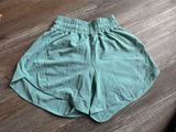 Lululemon Track That High-Rise Lined Short 5" in Tidal Teal Photo 0