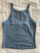 Garage Blue Grey Tank Top Photo 0