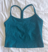Beyond Yoga Slim Racerback Tank Small teal Photo 0