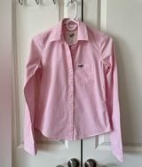 Abercrombie & Fitch Pink and white striped oxford brouse Photo 0