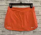 Women’s  orange Sea Island skort shorts under skirt athletic Small Photo 0