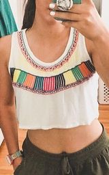 Fun & Flirt cropped shirt  Photo 0