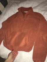 Hippie Rose Rust Orange Sweater Photo 0