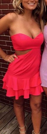 NBD Hot Pink Dress Photo 0