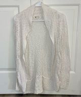 White Roxy Sweater Size S Photo 0