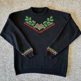 VTG Embellished Christmas Sweater Photo 0