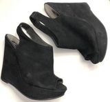 DSW BLACK WEDGES Photo 0