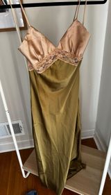 Boutique Satin Dress Photo 0