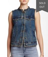 Free People Denim Vest NWT Photo 0