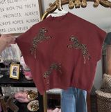 Cheetah sweater Photo 0