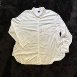 Torrid White Button-Up Shirt Photo 0
