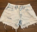 Abercrombie & Fitch The Boyfriend Short 4 Regular 27 Mid Rise Curve Love Denim Photo 0