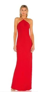 x REVOLVE Riesling Maxi Dress in Lipstick Red Size Small Photo 0