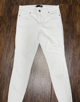 Kut from the Kloth Bright White Skinny Jeans Photo 0