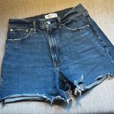 Abercrombie & Fitch The 4” Mom Short High Rise Photo 0