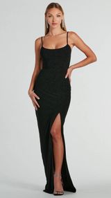 Windsor Sharon Tie-Back Glitter Mermaid Formal Dress Photo 0