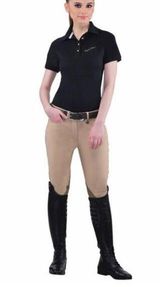Equestrian  Riding Pants Tan Size 26 Long Womens Horse Rising Tuff Rider Photo 0
