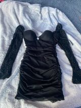 Oh Polly Black Dress Photo 0
