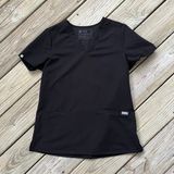 FIGS Women's Technical Collection Scrub Top Black Size S Photo 0