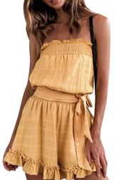 Boutique Strapless Romper  Photo 0