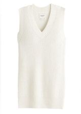 NWT White Knit Sweater Dress Photo 0