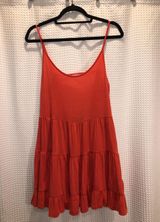 Topshop Low Back Tiered Sundress Photo 0