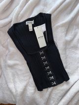 Privy Black Corset Tank Photo 0