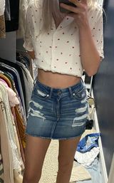 American Eagle Denim Skirt Photo 0