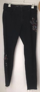 Target Black Embroidered Jeans Photo 0