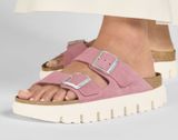 BIRKENSTOCK PAPILLIO Arizona Platform
Chunky Pink Suede Leather Sandals Photo 0