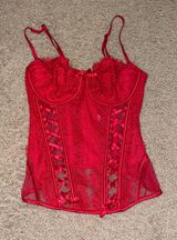 Victoria's Secret Victoria Secret Corset Red Photo 0