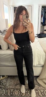 Abercrombie High-Rise Jeans 90s Straight Photo 0